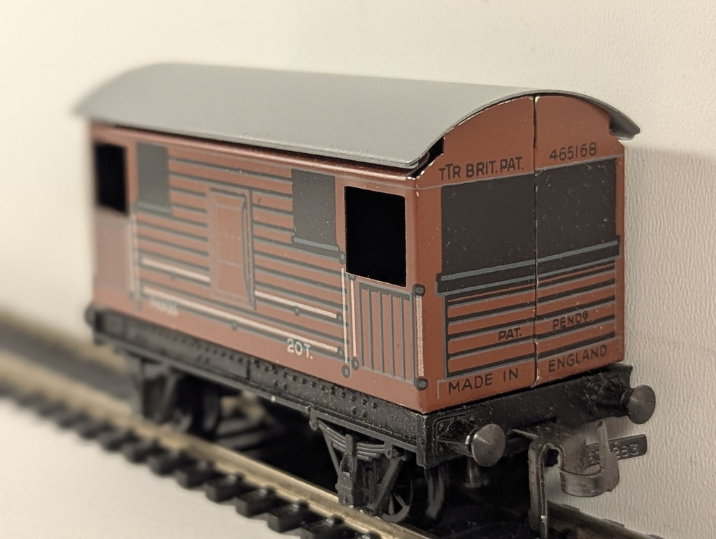 Trix Twin Railway OO Gauge Goods Brake Van Goods Wagon 743126 BR Bauxite 651