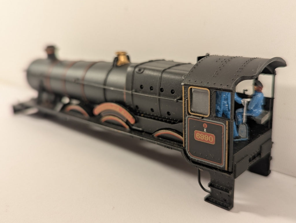 Hornby OO Gauge Modified Hall Class 'Witherslack Hall' Locomotive - Shell Only