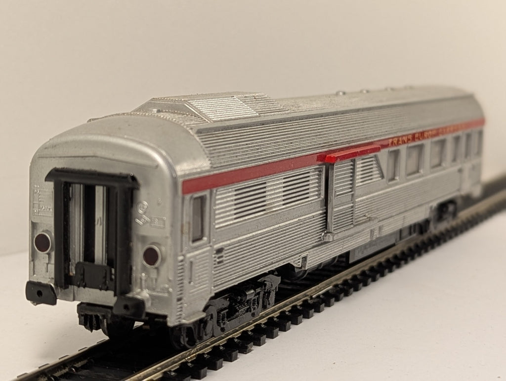 Jouef HO Gauge TEE Silver Trans-Europe Express Coach Missing Parts