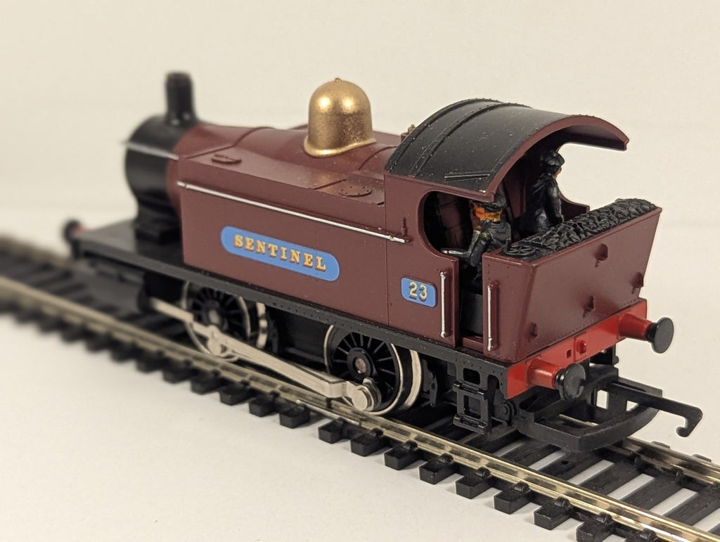 Hornby OO Gauge Industrial 0-4-0T 'Sentinel' Locomotive 23 Maroon