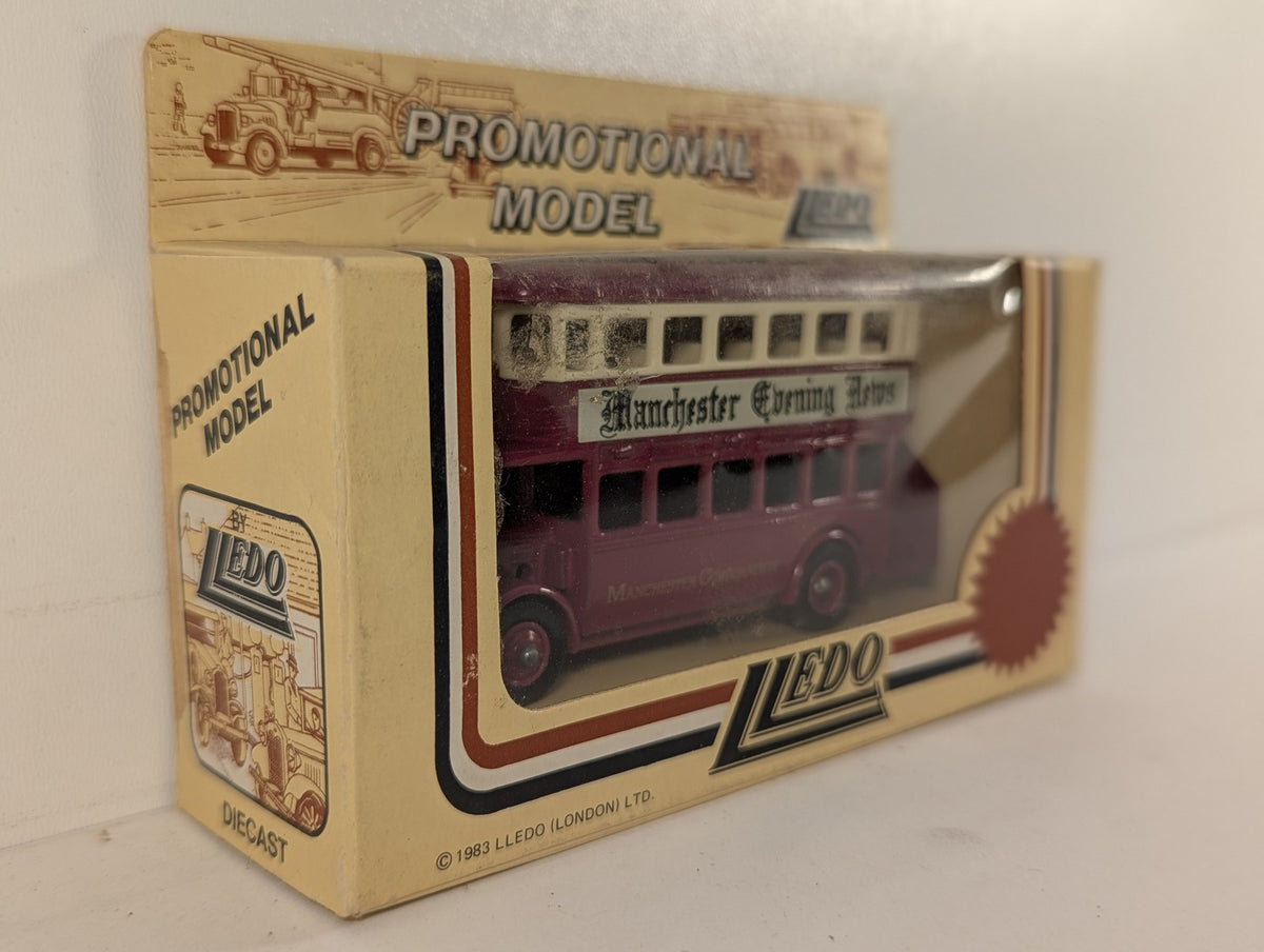 Lledo AEC Regent Double Decker Bus Manchester Corporation