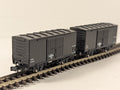 Kato N Gauge JNR Wamu 70000 Boxcar Set Wagons 74015 & 72386 JNR Black 8056