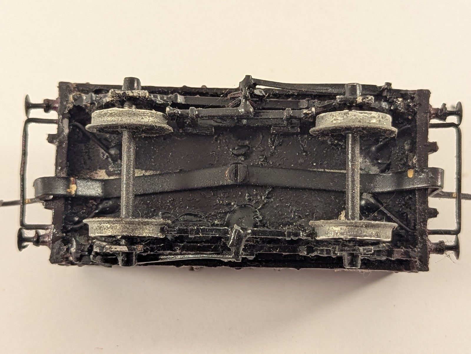 OO Gauge 7-Plank Peaked End Wagon Goods Wagon 333 Chance & Hunt Maroon