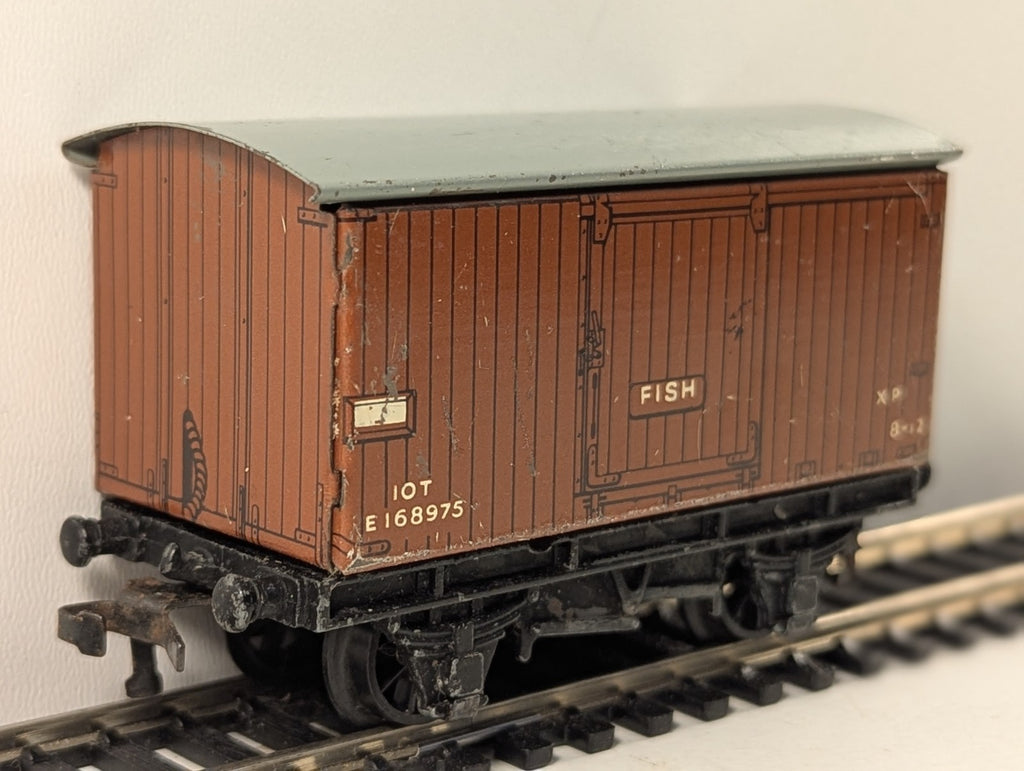 Hornby Dublo D1 10 Ton BR Brown Fish Van