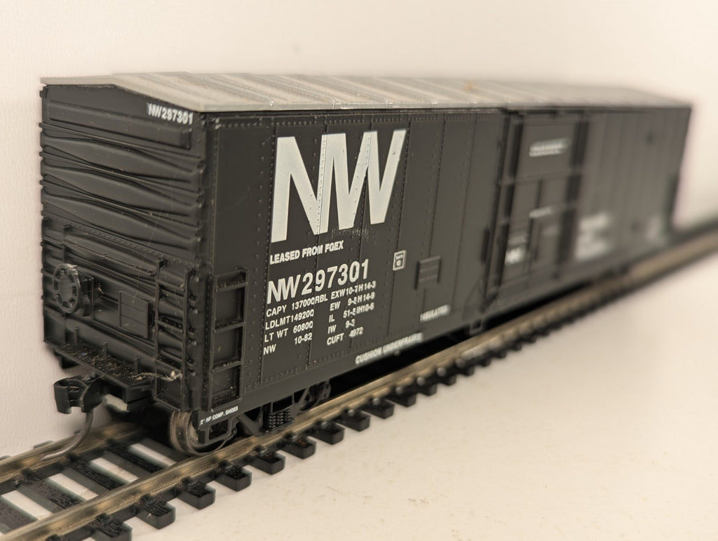 Athearn HO Gauge 50ft Insulated Boxcar NW 297301 Norfolk and Western
