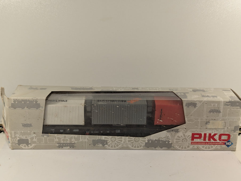 Piko HO Gauge Container Wagon Boxed