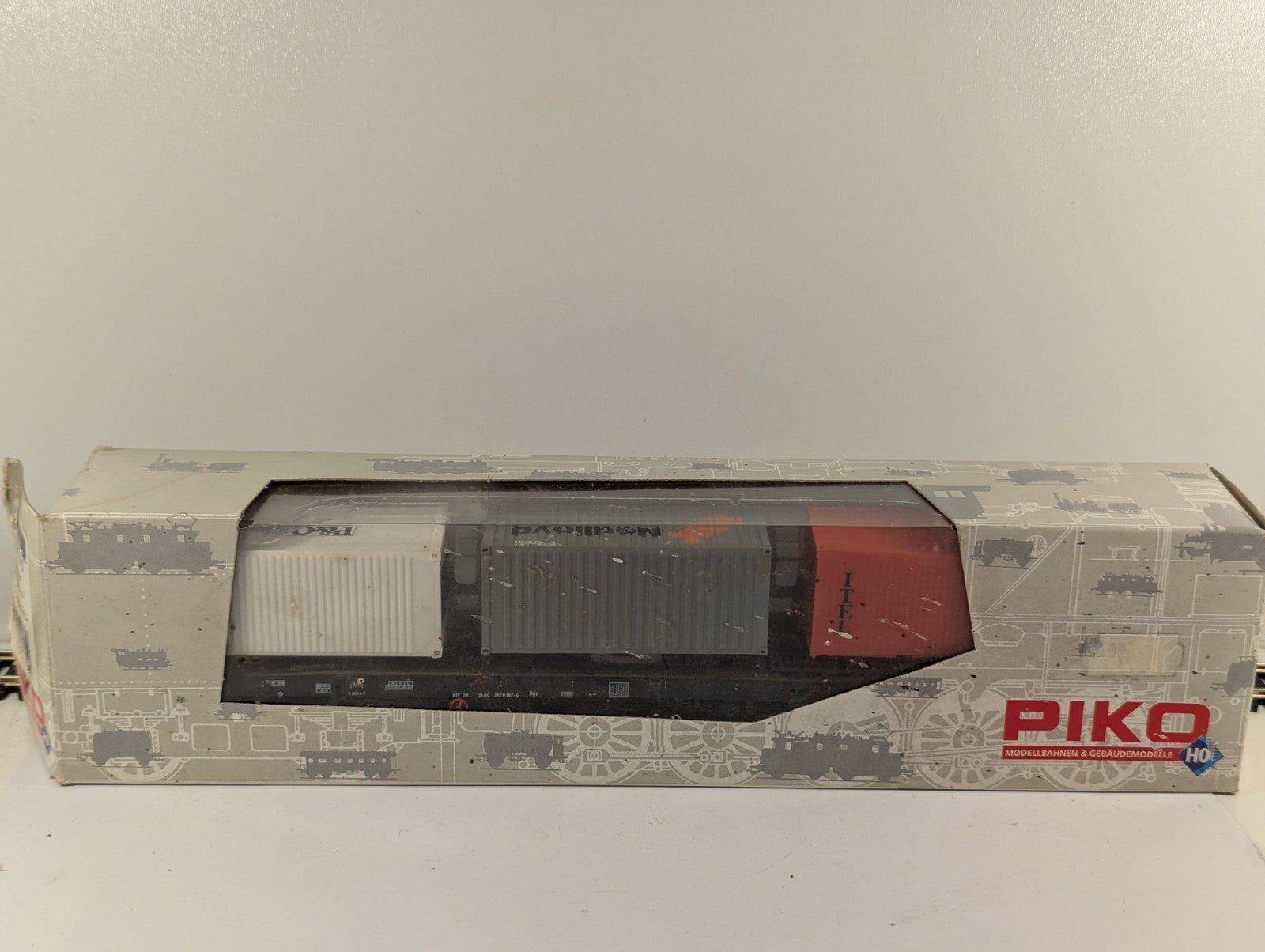 Piko HO Gauge Container Wagon Boxed