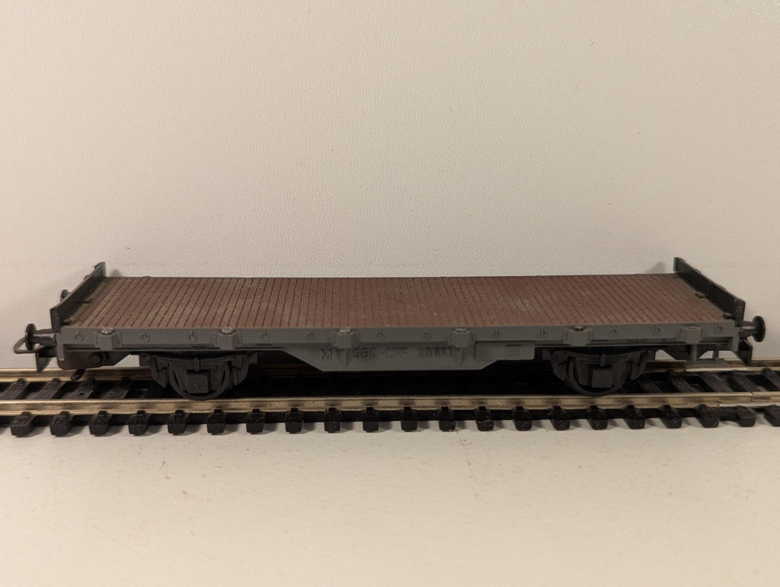 Kleinbahn HO Gauge 2 Axle SBB-CFF Bogie Flat Wagon