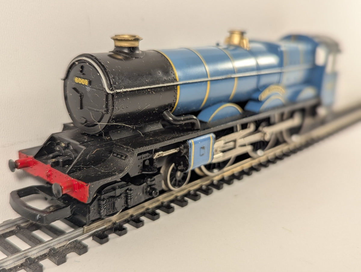Lima OO Gauge Class 6000 King Steam Locomotive 6009 BR Blue Spares or Repair