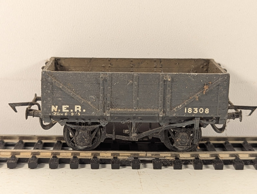 Kitbuilt OO Gauge Midland Railway 1-Plank Open Wagon Goods Wagon 55