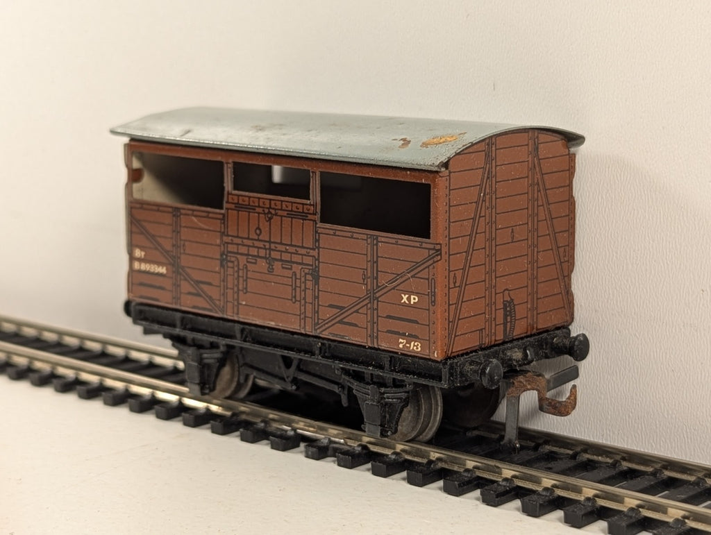 Hornby Dublo 32020 OO Gauge BR Brown D1 Cattle Truck - Boxed