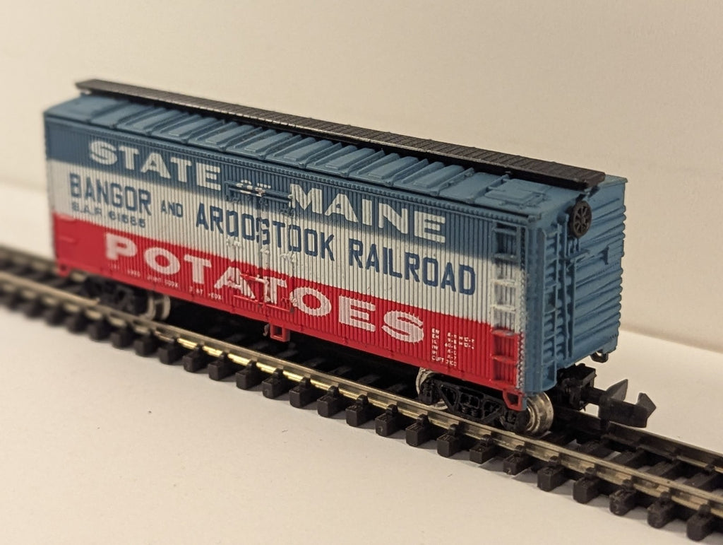 Bachmann Bangor & Aroostook State of Maine Potatoes Box Car N Gauge