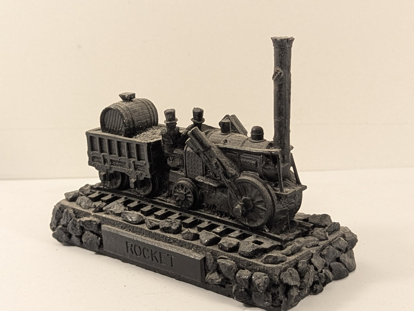 Rocket Engine Coal Ornament Handmade from Forest of Dean Coal