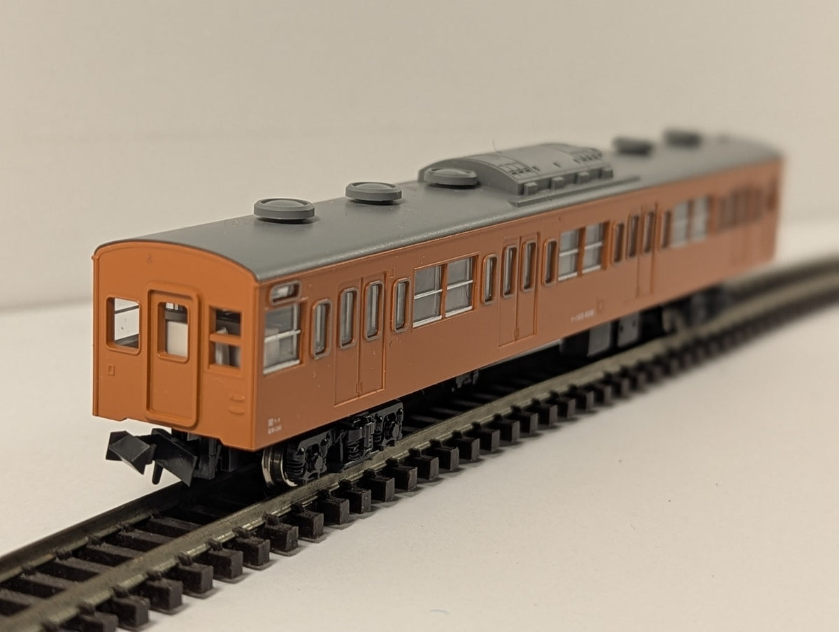 Kato N Gauge JNR Series 103 Driving Trailer クハ103-828 JNR Orange