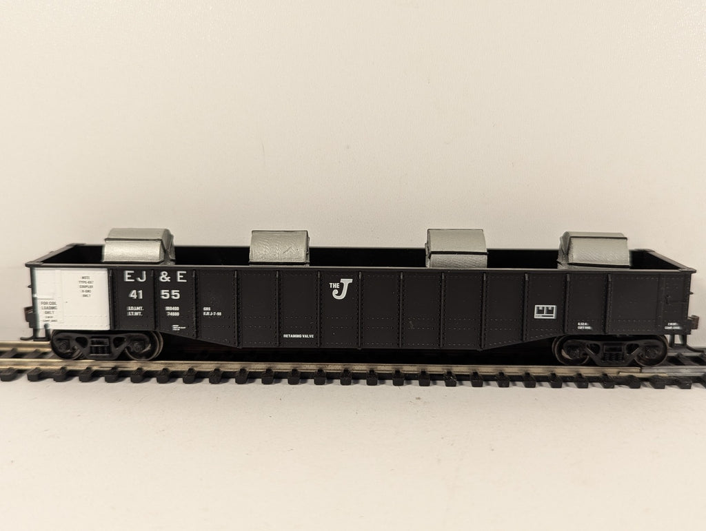 Athearn HO Gauge 50ft Gondola with Steel Coils 4155 Elgin, Joliet & Eastern