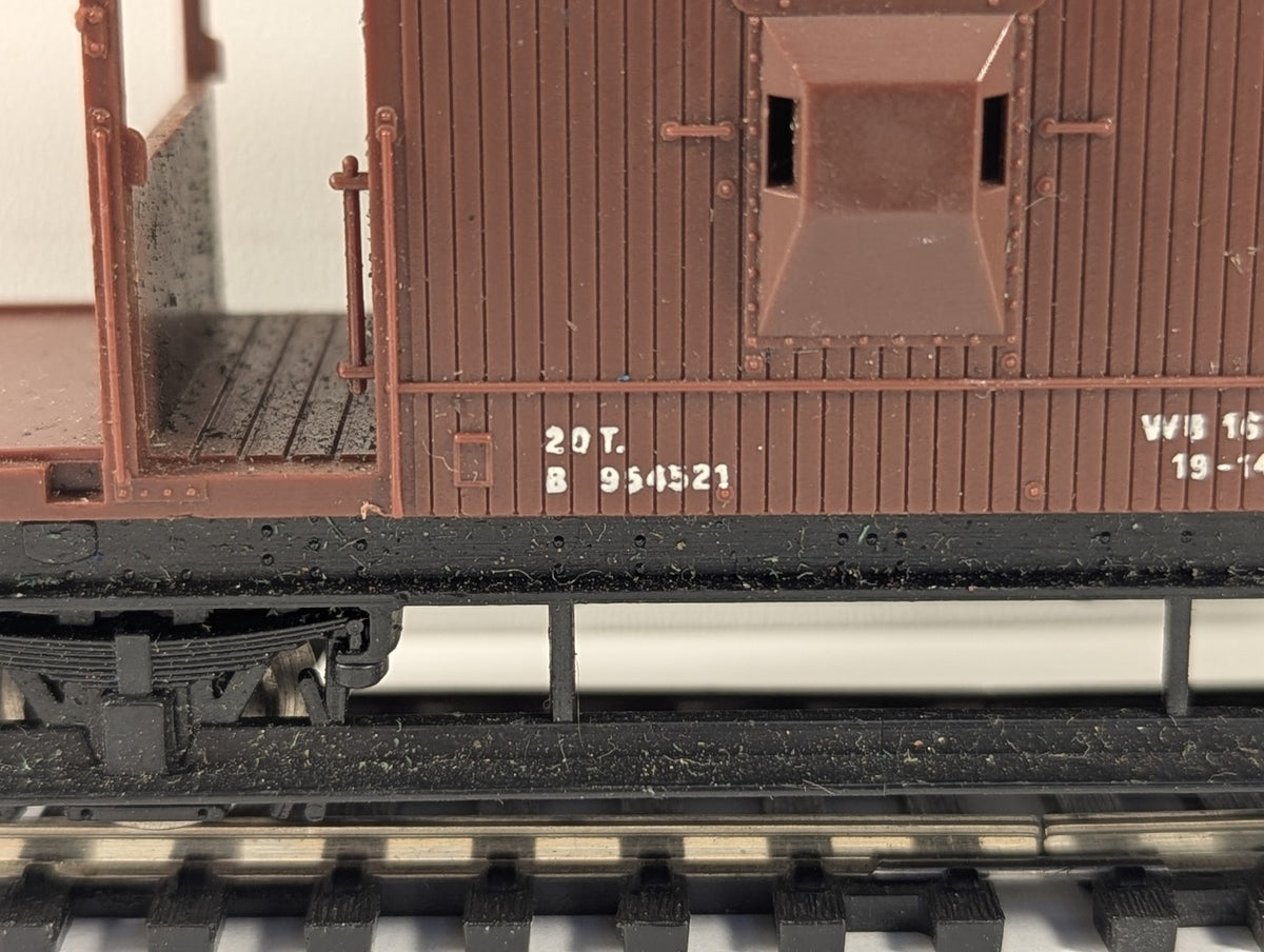 Lima OO Gauge BR 20 Ton Brake Van B954521 BR Bauxite