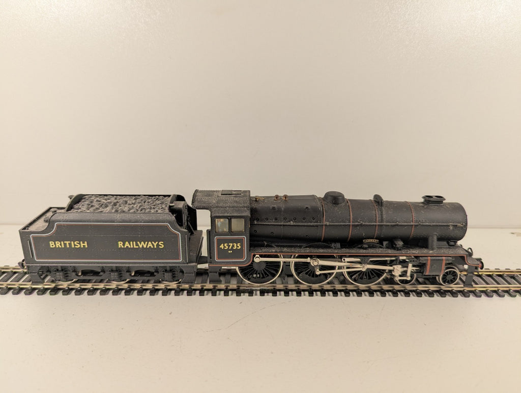 Bachmann Branch-Line 31-250 Rebuilt Patriot Class “Comet” BR Lined Black