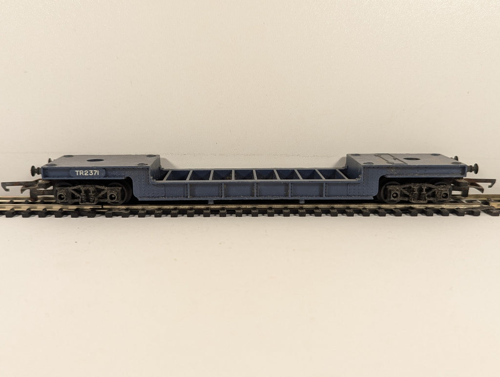 Tri-ang OO Gauge Well Wagon Goods Wagon TR2371 Blue R.118
