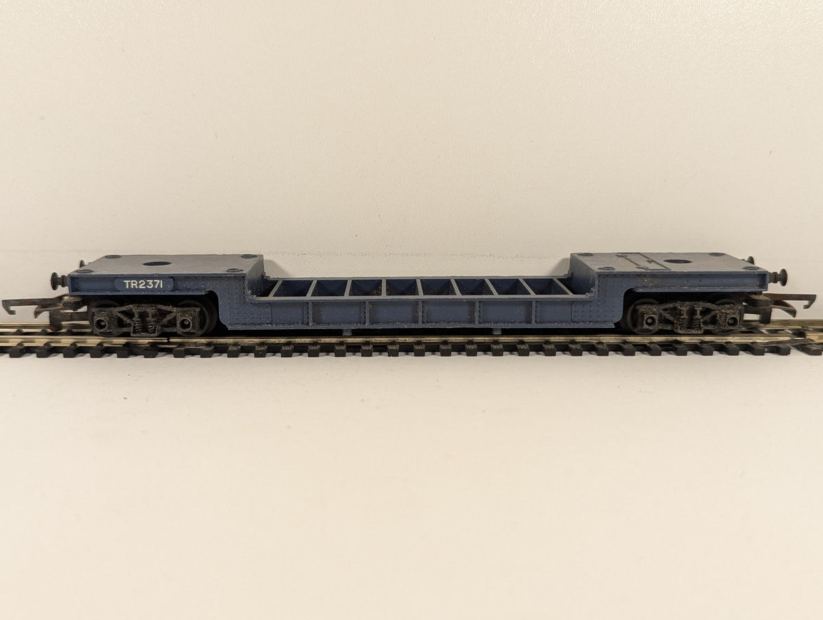 Tri-ang OO Gauge Well Wagon Goods Wagon TR2371 Blue R.118