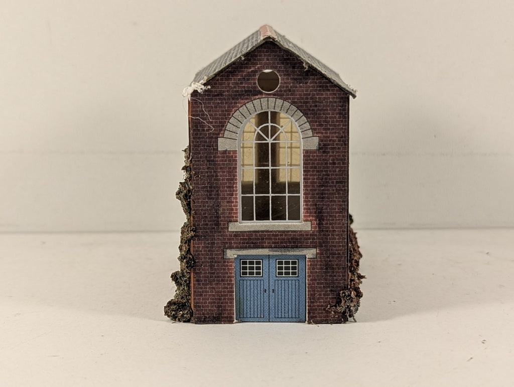Metcalfe N Gauge Industrial Boiler House Building Red Brick PO282