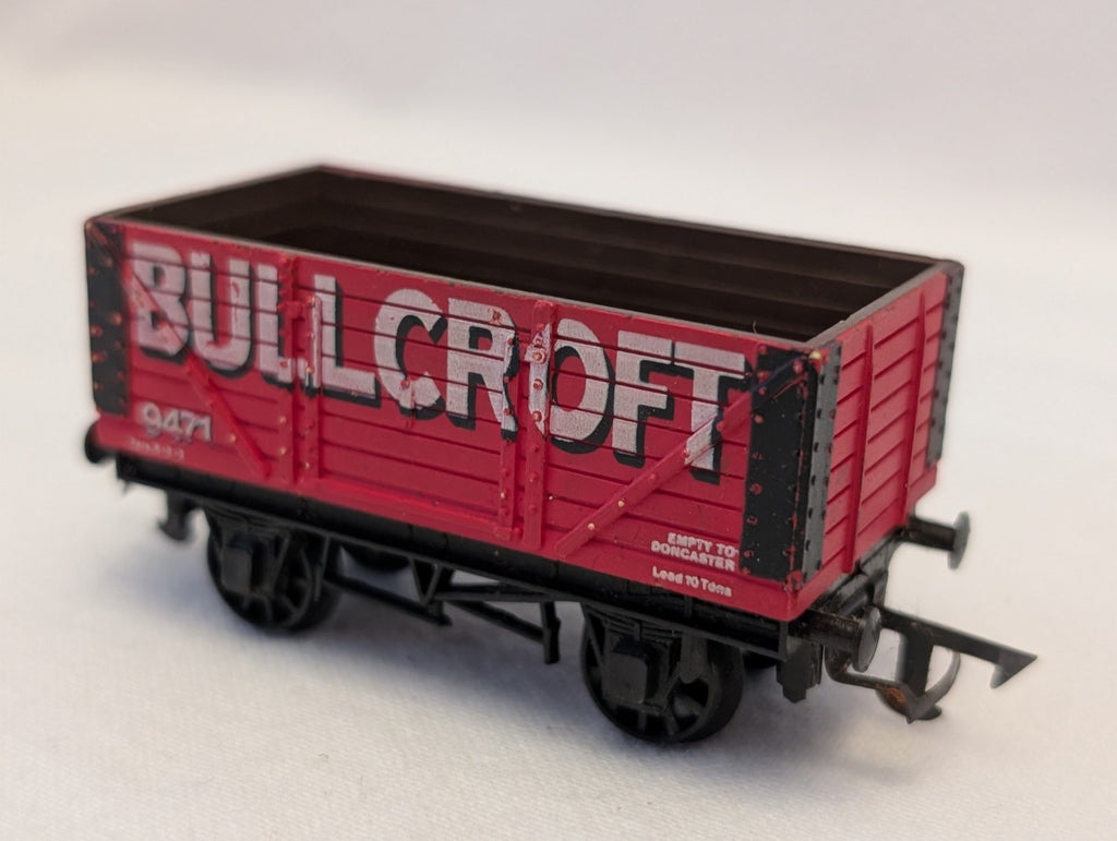 Graham Farish OO Gauge 7 Plank Open Wagon Goods Wagon 9471 Bullcroft