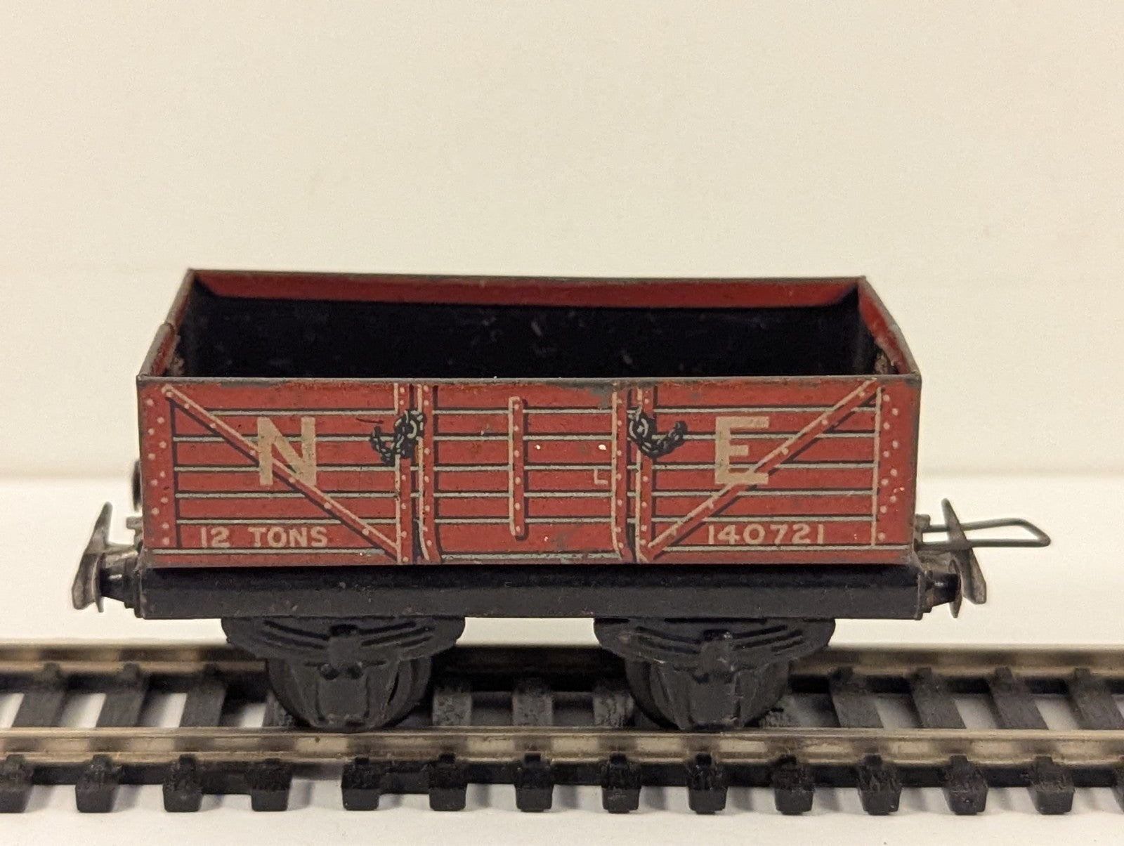 Trix Twin Railway LNER 5 Plank Open Wagon Tinplate OO Gauge