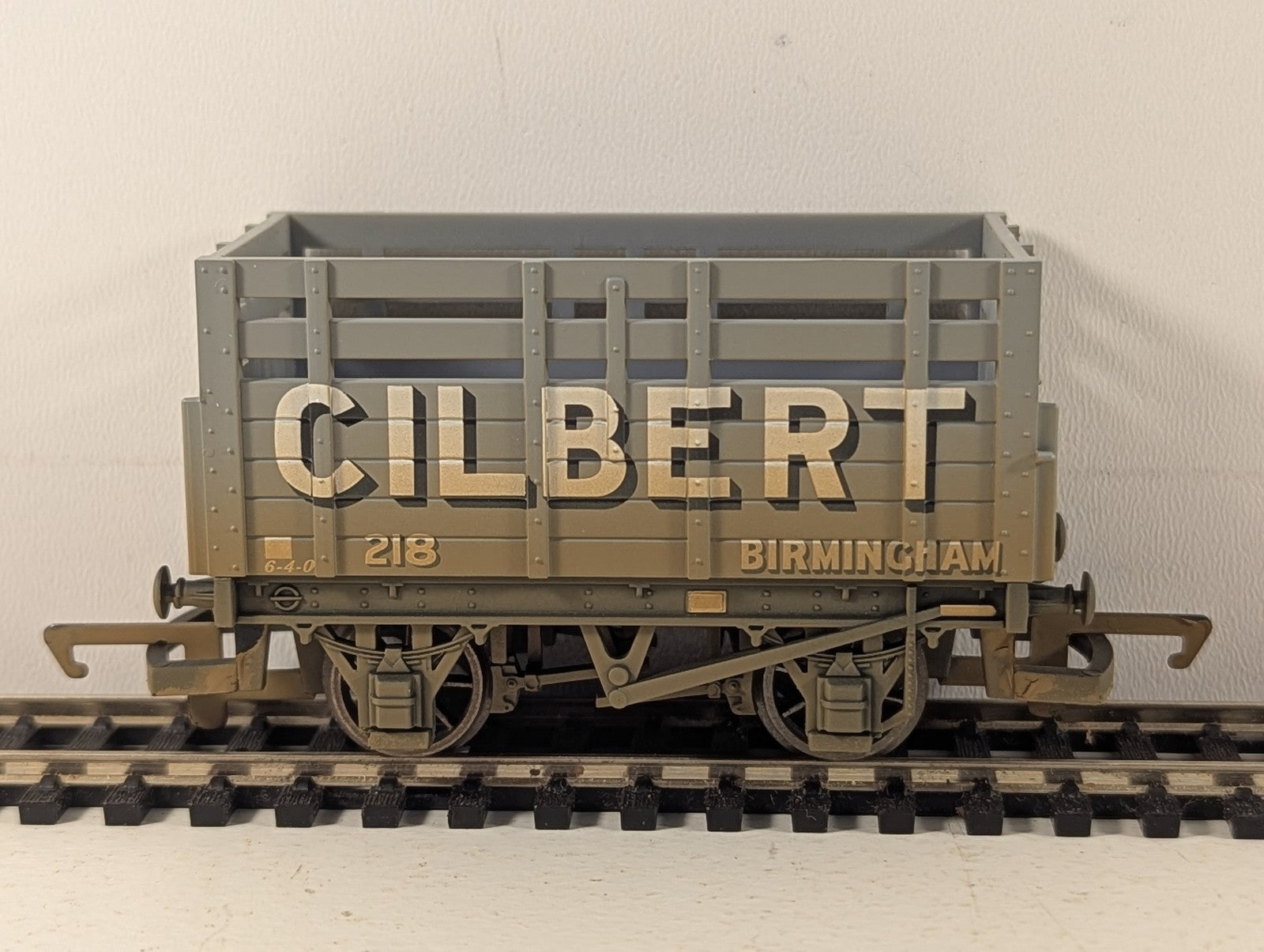 Hornby OO Gauge Coke Wagon 'Gilbert' Goods Wagon 218 Gilbert (Birmingham) R6184
