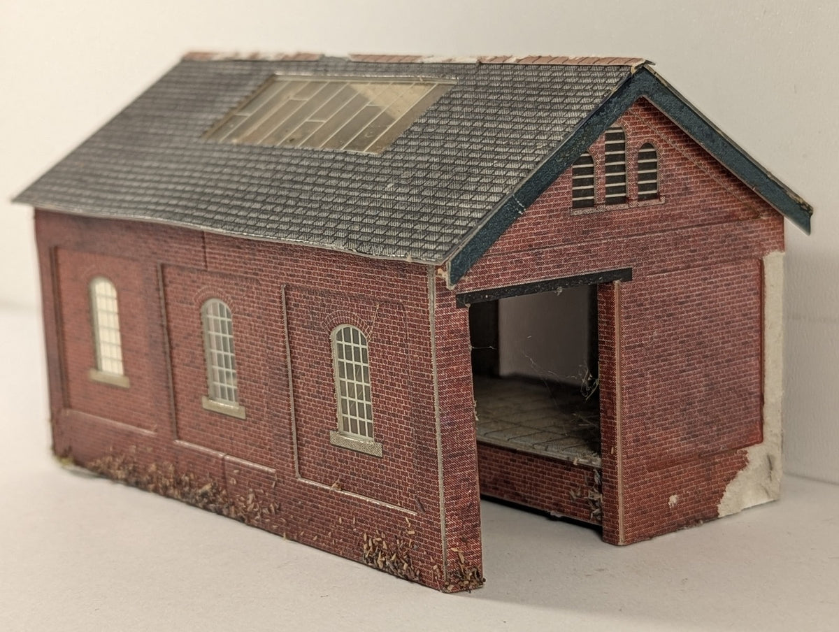 Metcalfe N Gauge Goods Shed Building Red Brick PO232