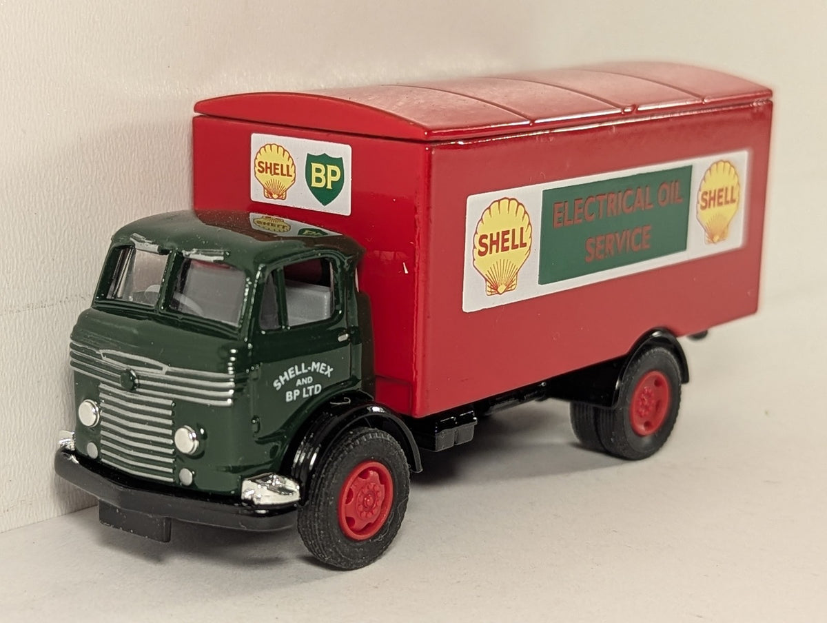 Vanguards 1:64 Commer Boxback Shell Electrical Oil Service Commercial Vehicle