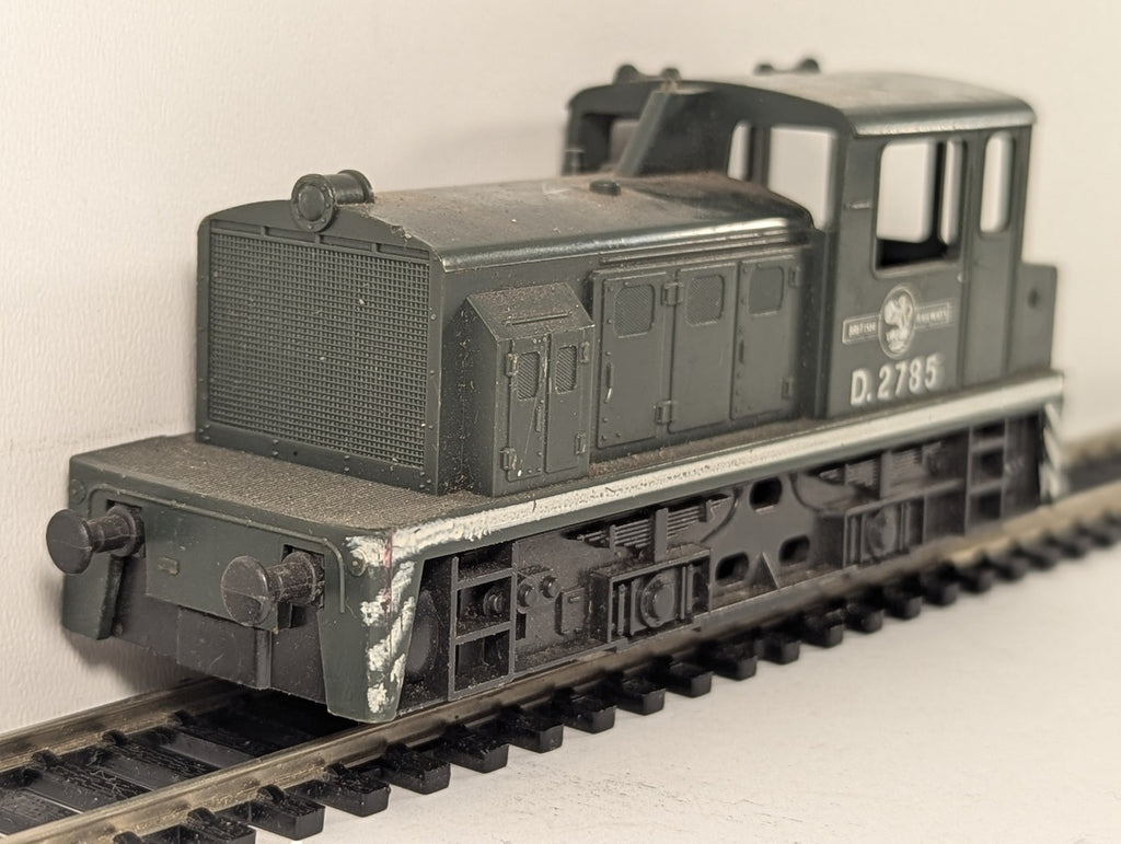 Lima OO Gauge Class 02 Diesel Shunter D2785 BR Green Spares or Repair