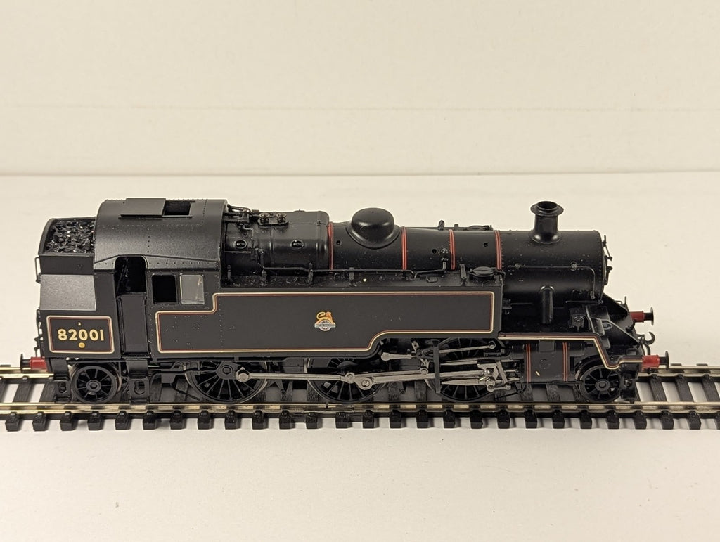 Bachmann OO Gauge 31-979 BR Black Standard Class 3MT '82001' Steam Locomotive