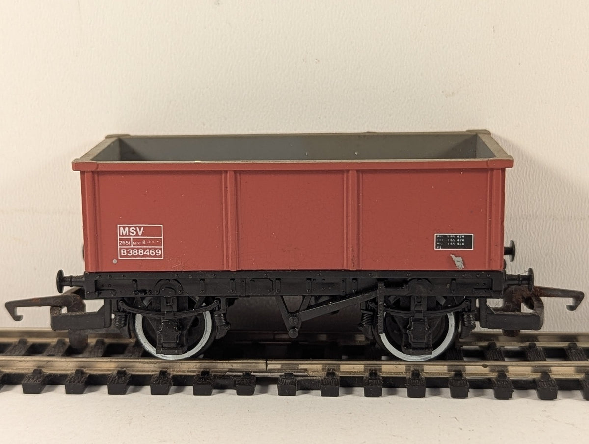 Hornby OO Gauge BR 24.5t MSV Mineral Wagon Goods Wagon B388469 BR Bauxite R232