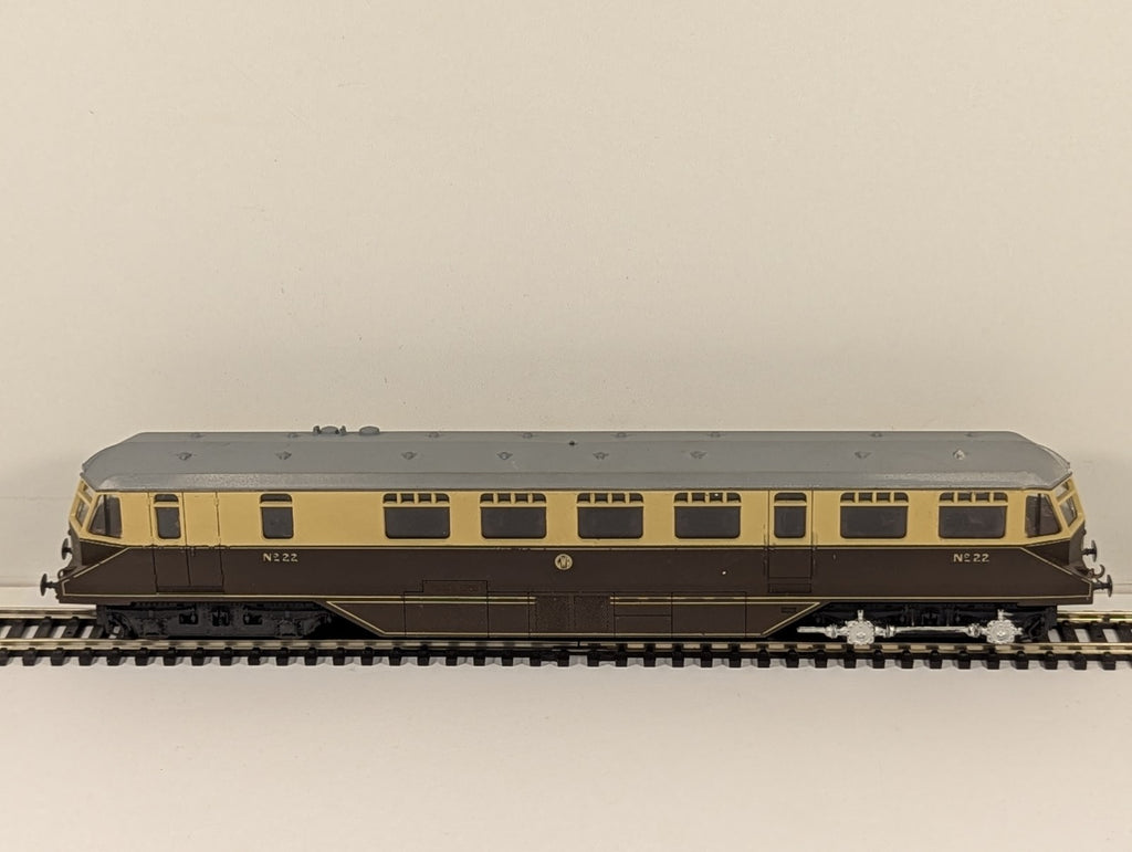 Lima OO Gauge GWR Diesel Railcar No. 22 Chocolate & Cream - Boxed