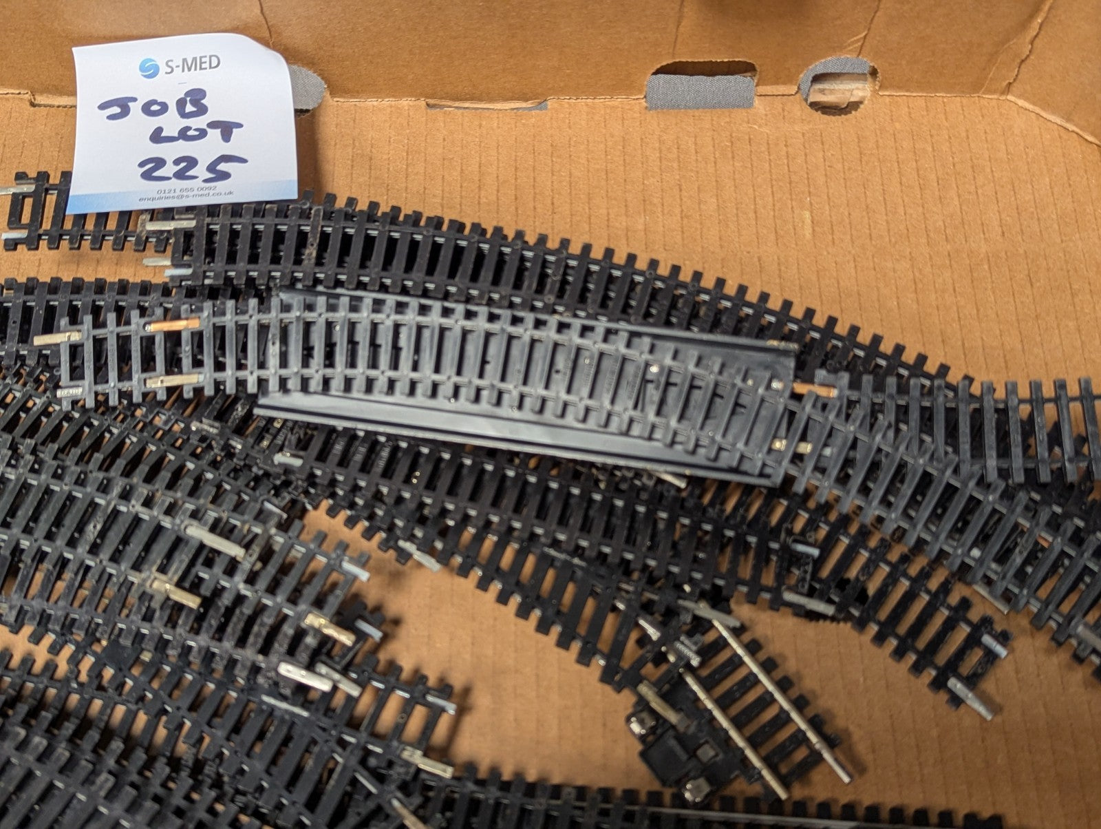 Hornby OO Gauge Job Lot of Model Railway Track - Needs Cleaning
