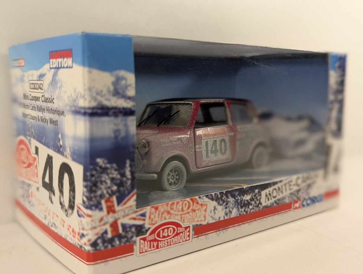 Corgi 1:36 Mini Cooper Classic - 2005 Monte Carlo Rallye Historique
