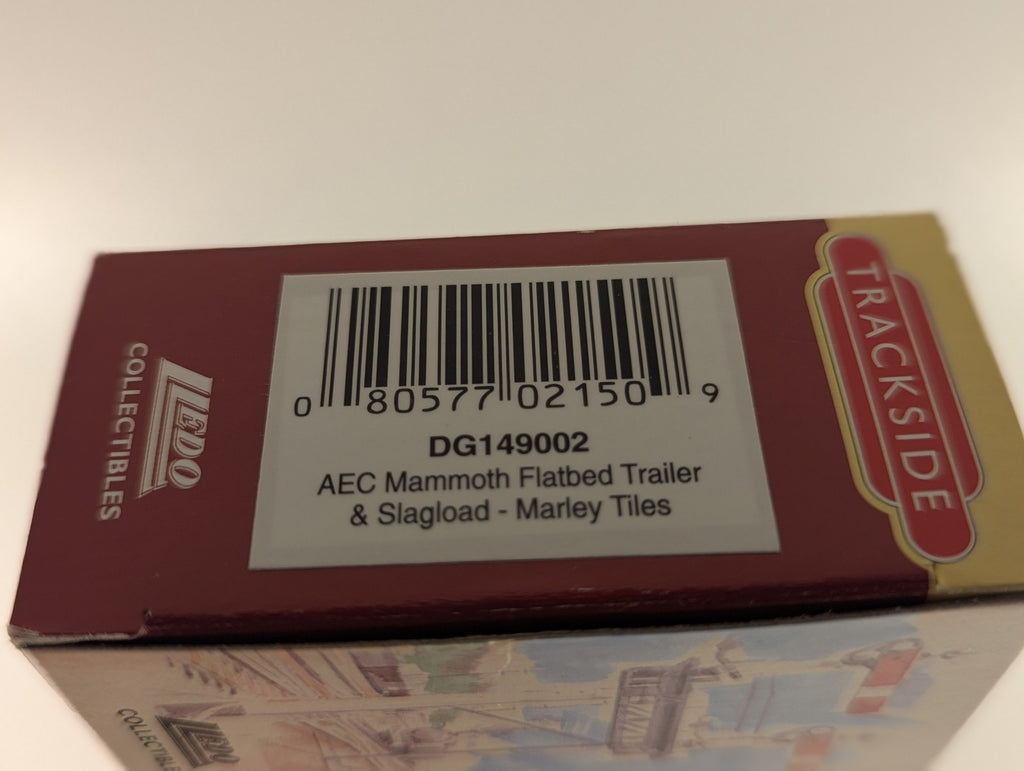 Lledo OO Gauge AEC Mammoth Flatbed Trailer & Slagload - Marley Tiles