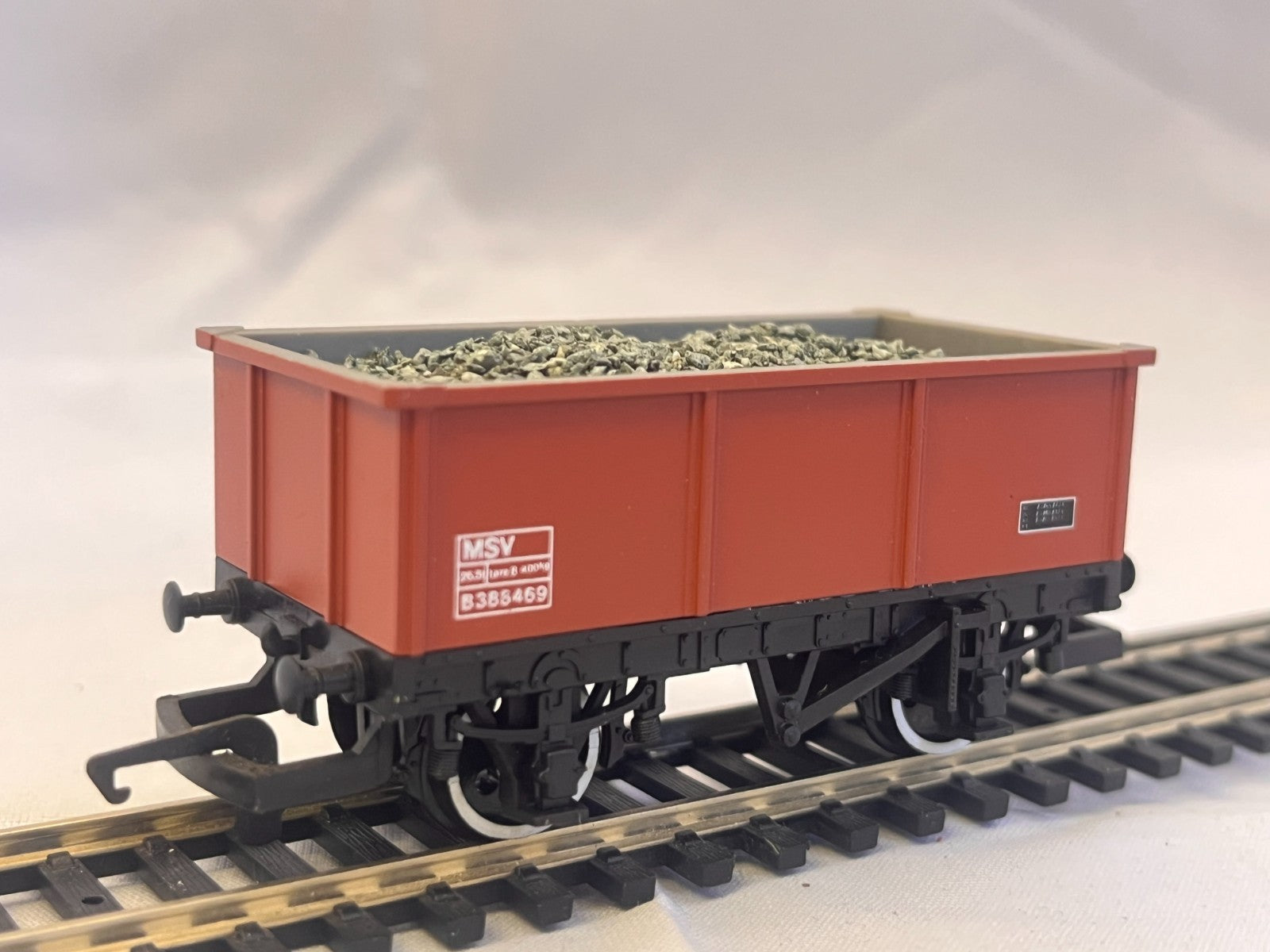 Hornby R079 OO Gauge BR 26 Ton MSV Mineral Tippler Wagon
