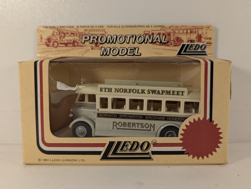 Lledo LP17A Robertson's Bus (8th Norfolk Swapmeet) Die-cast Model