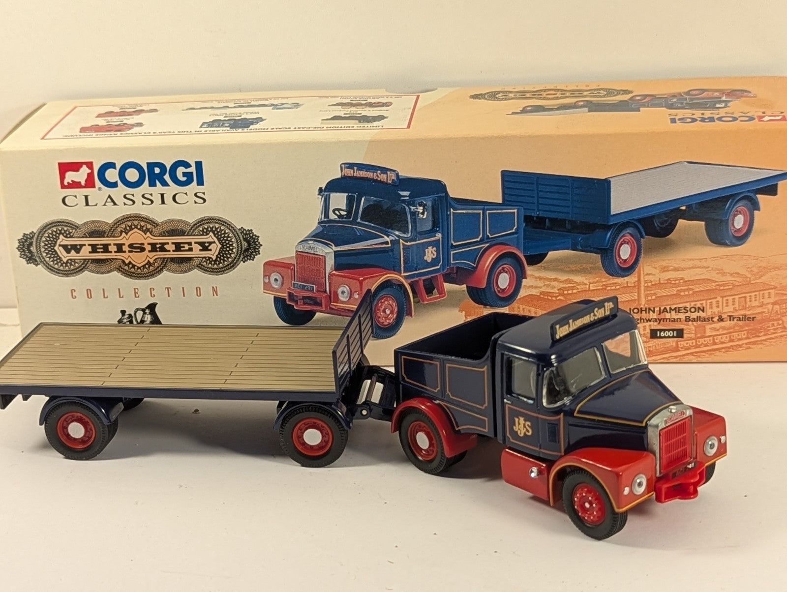 Corgi Classics 16001 John Jameson Scammell Highwayman Ballast & Trailer