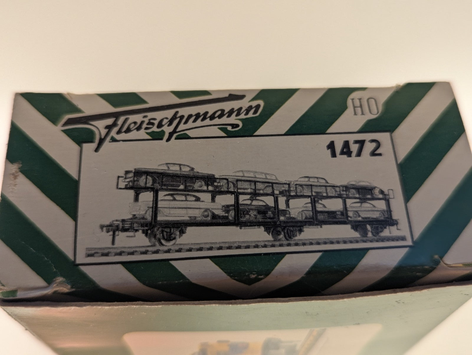 Fleischmann HO Gauge DB Double-Deck Car Transporter Wagon Goods Wagon