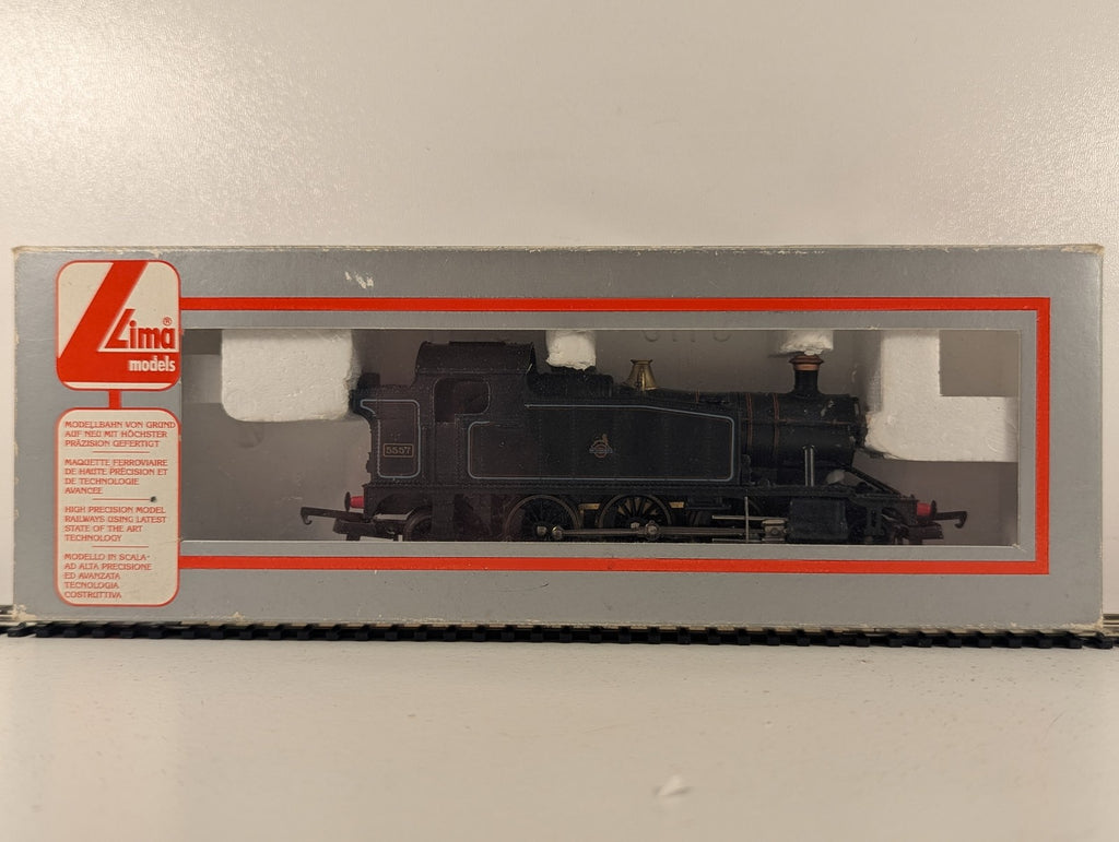 Lima OO Gauge Class 45xx Prairie Tank Steam Locomotive 5557 BR Lined Black