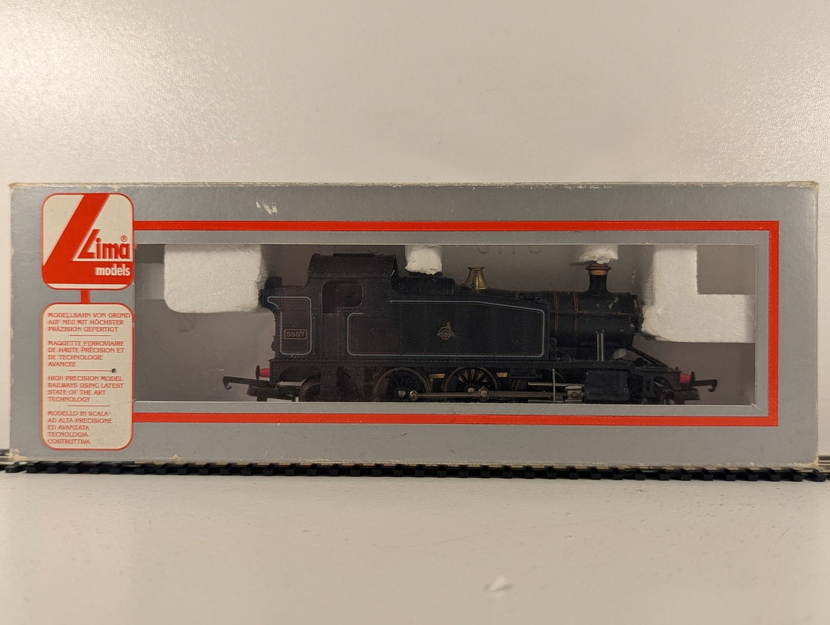 Lima OO Gauge Class 45xx Prairie Tank Steam Locomotive 5557 BR Lined Black