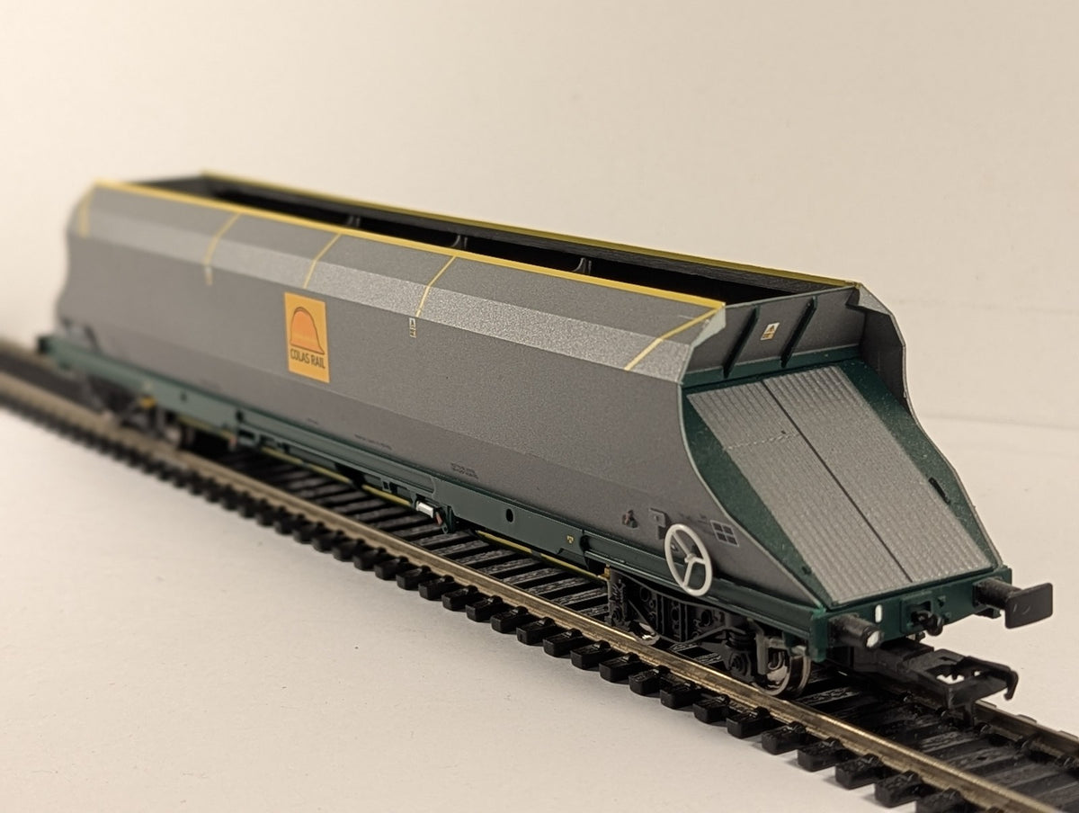 Bachmann OO Gauge HHA Bogie Hopper Wagon Goods Wagon 370253 Colas Rail 38-033