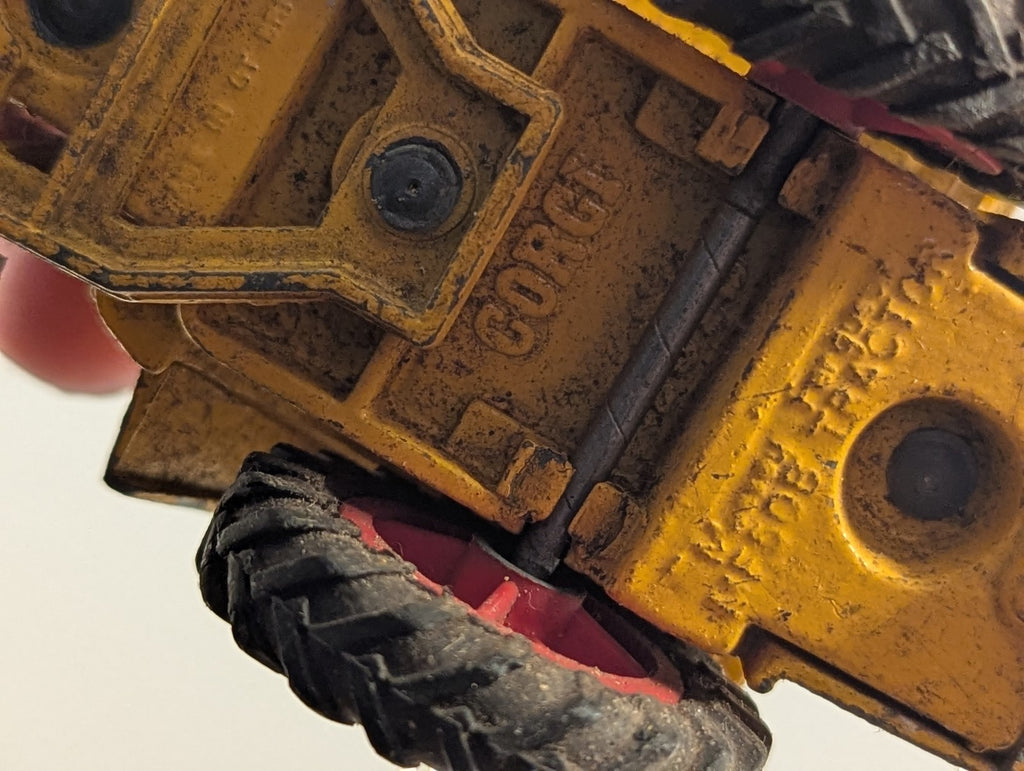 Corgi Massey Ferguson 50B Tractor Loader Yellow and Red