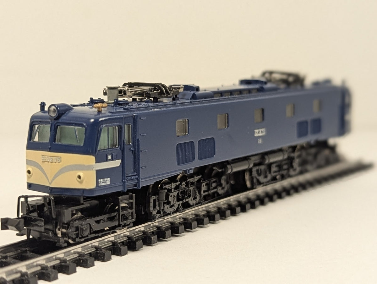 Micro Ace N Gauge Class EF58 Electric Locomotive EF58 75 JNR Blue A8556