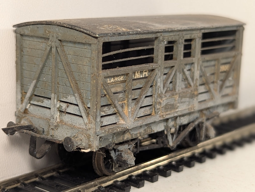 Kitbuilt OO Gauge Midland Railway MR Cattle Wagon