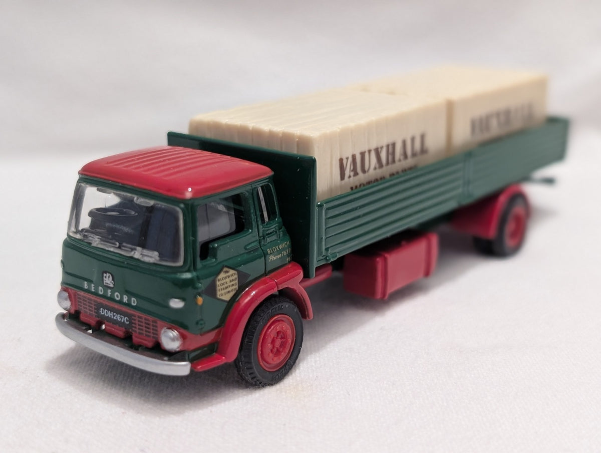 EFE 1:76 Scale Bedford TK 2-Axle Flatbed Truck Bloxwich Lock & Stamping