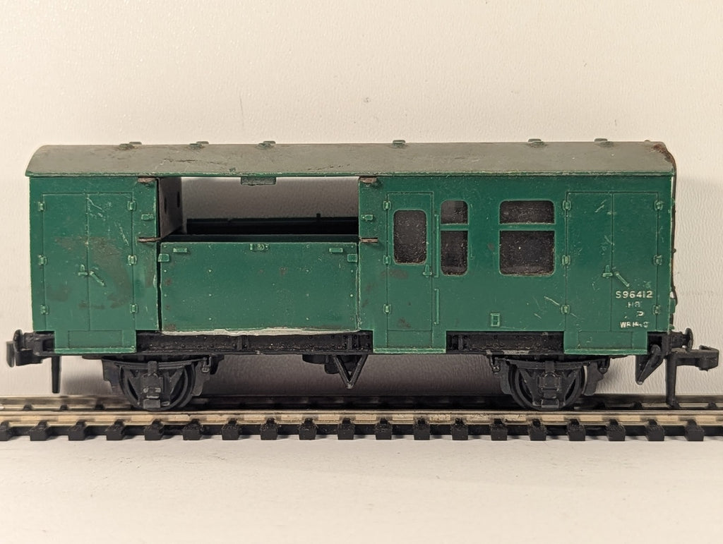 Hornby Dublo OO Gauge BR Southern Region Horse Box Goods Wagon S96412 BR Green