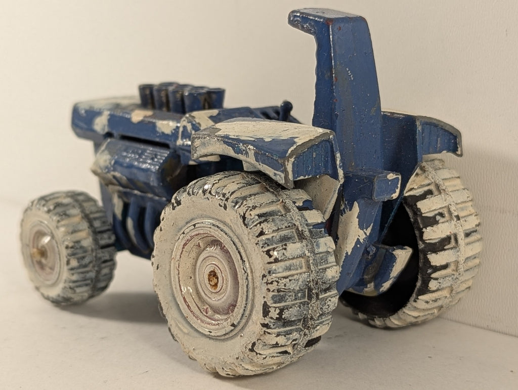 Matchbox Mod Tractor Die-cast Model Tractor Metallic Blue K-3