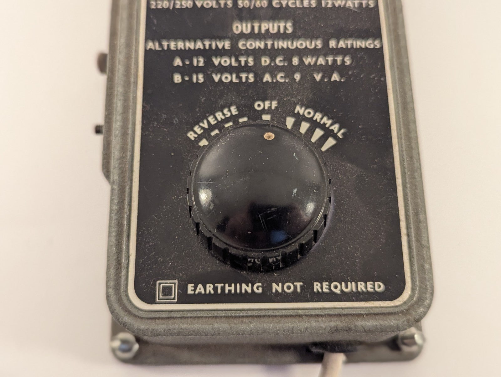 Meccano Ltd. Marshal II Power Control Unit